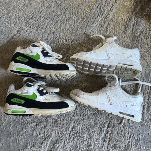 Nike Air Jordan kids boys sneakers bundle air max zero 90 6 rings black gray 9 - Picture 15 of 15